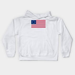 Betsy Ross flag Kids Hoodie